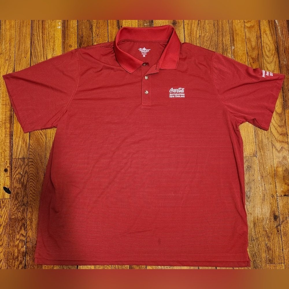 Coca-Cola Vibrant Red Polo T-Shirt - 3XL